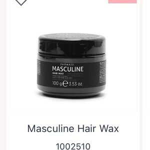 Farmasi Masculine Hair Wax - Black Jar
